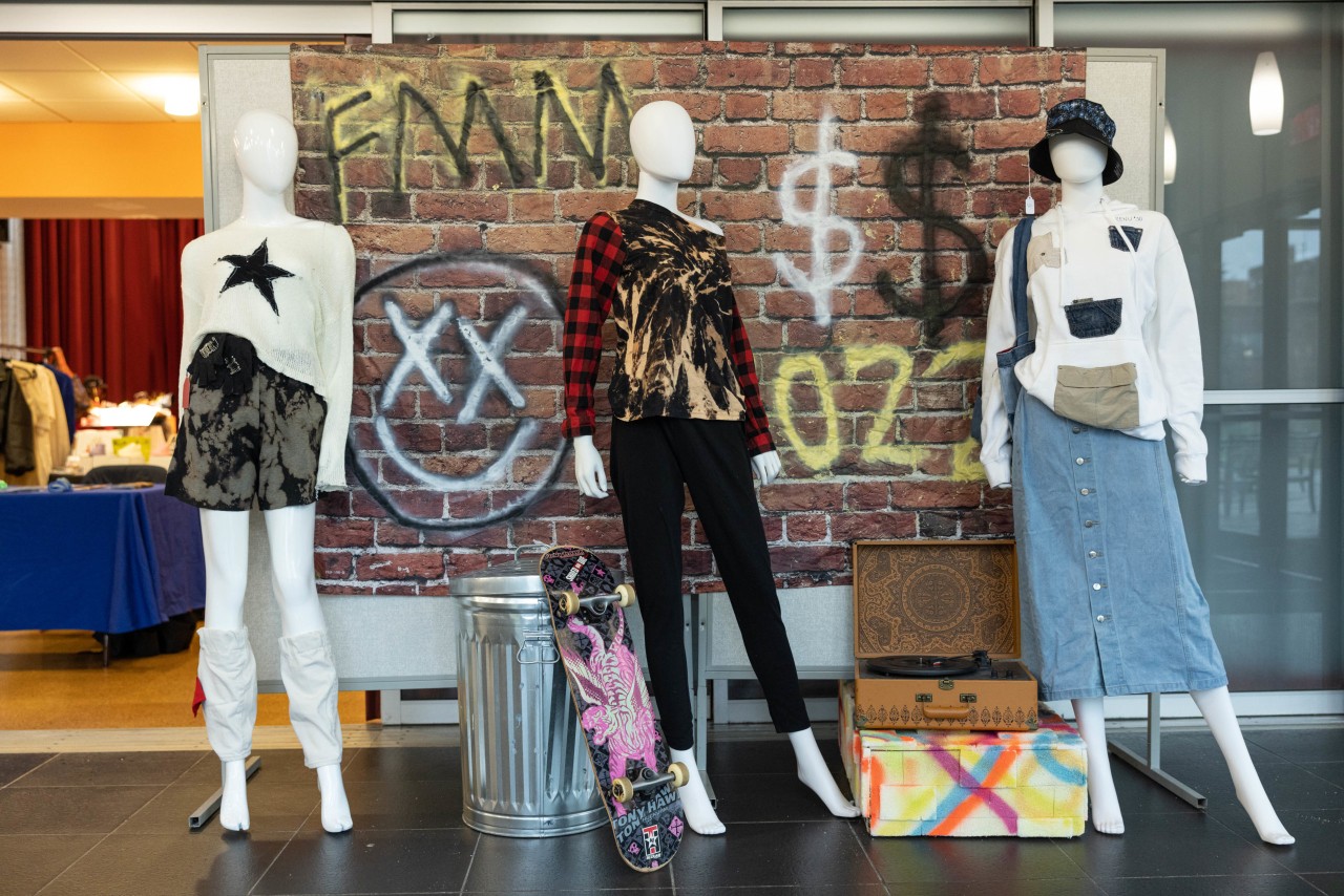 Scenes from the pop-up shop