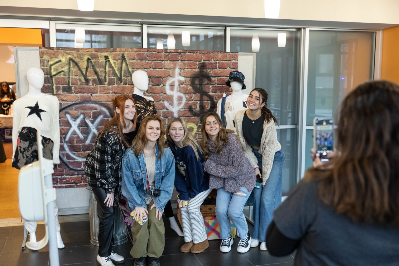 Scenes from the pop-up shop
