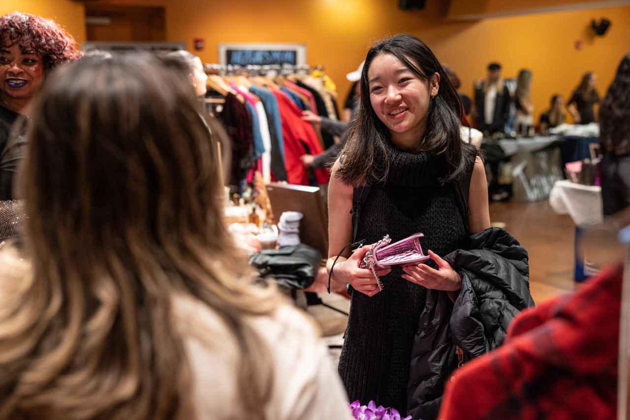 Scenes from the pop-up shop