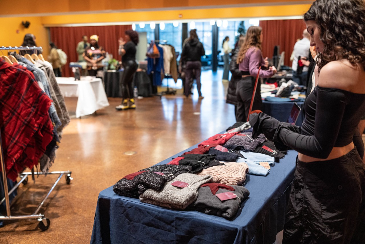Scenes from the pop-up shop