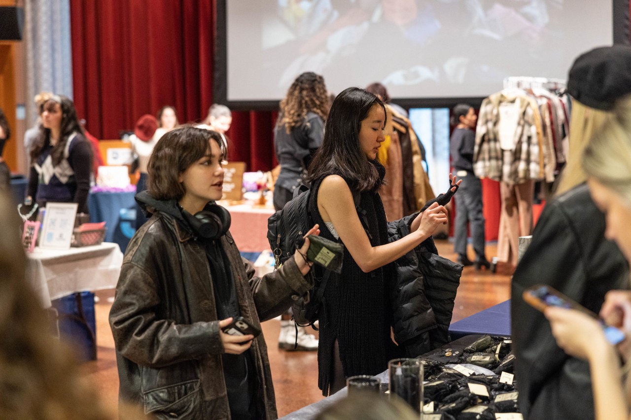 Scenes from the pop-up shop