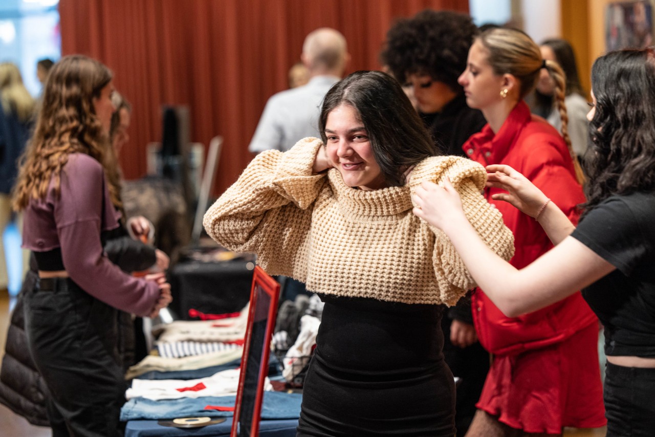 Scenes from the pop-up shop