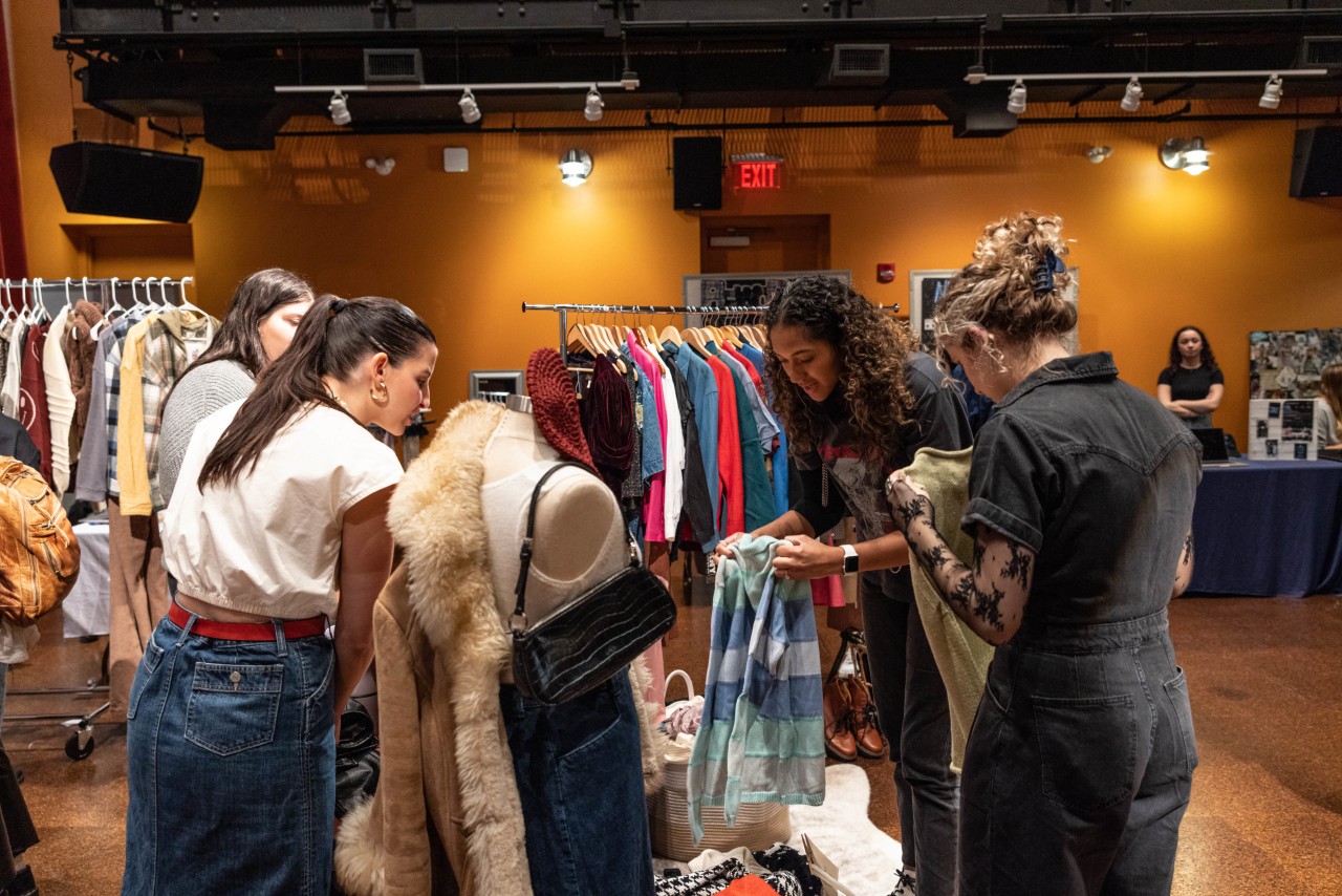 Scenes from the pop-up shop