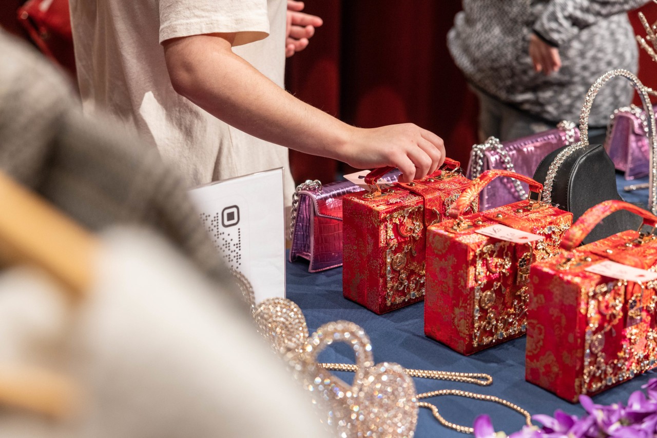 Scenes from the pop-up shop
