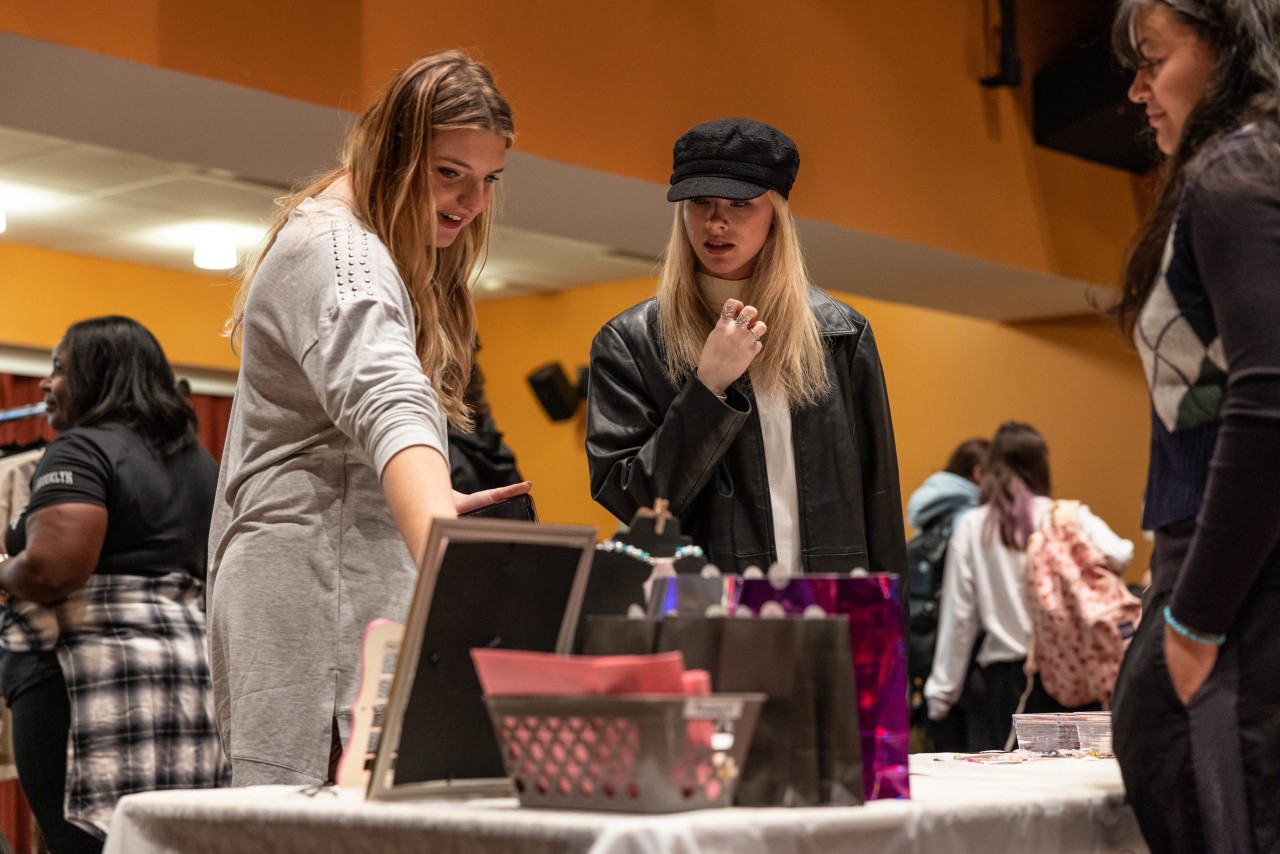 Scenes from the pop-up shop