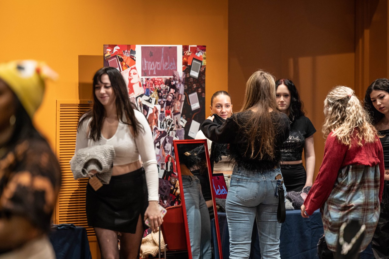 Scenes from the pop-up shop
