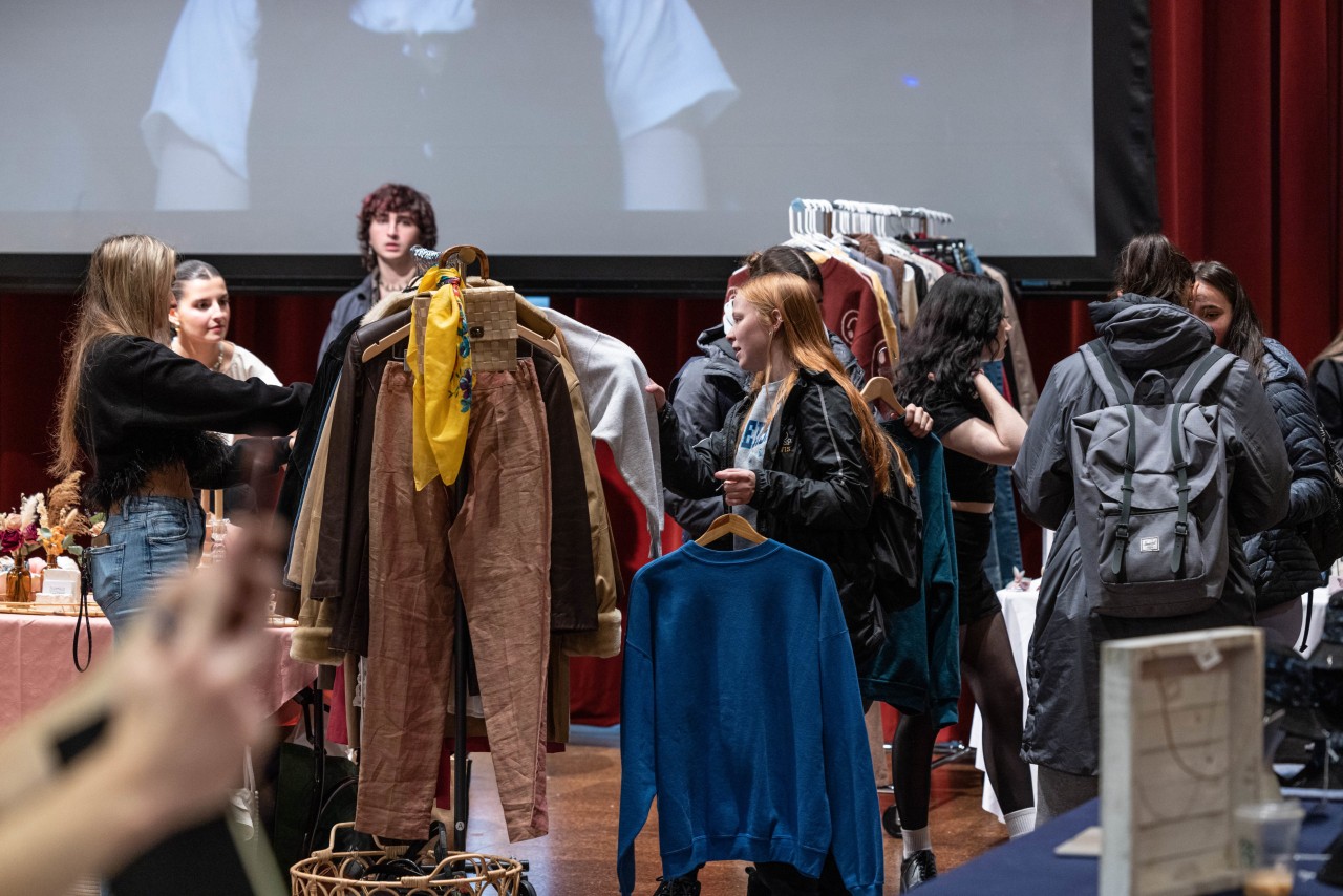 Scenes from the pop-up shop