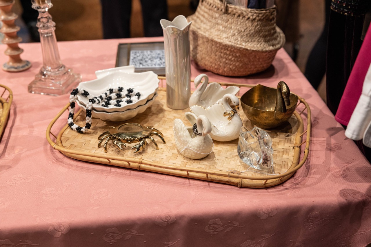 Scenes from the pop-up shop