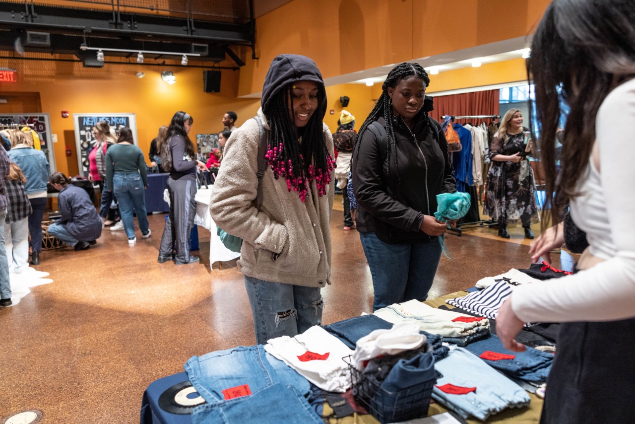 Scenes from the pop-up shop