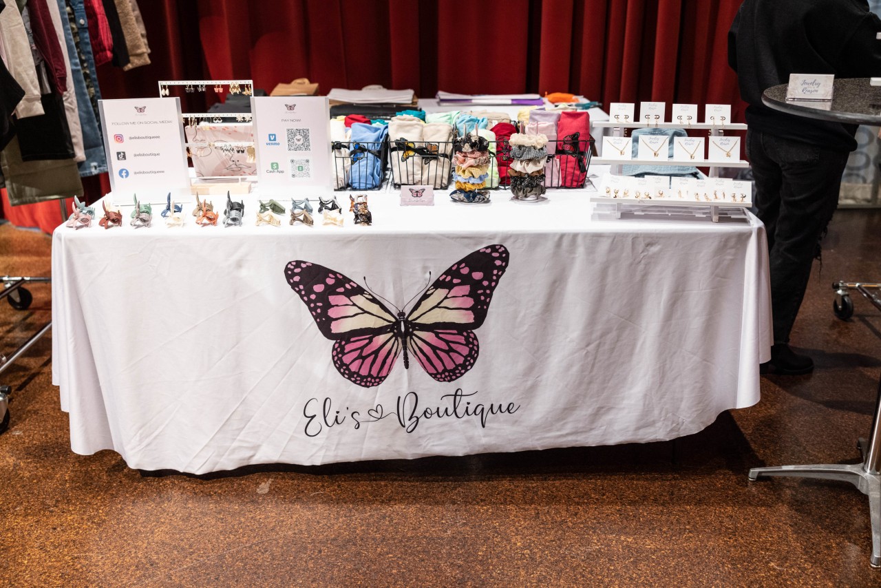 Scenes from the pop-up shop