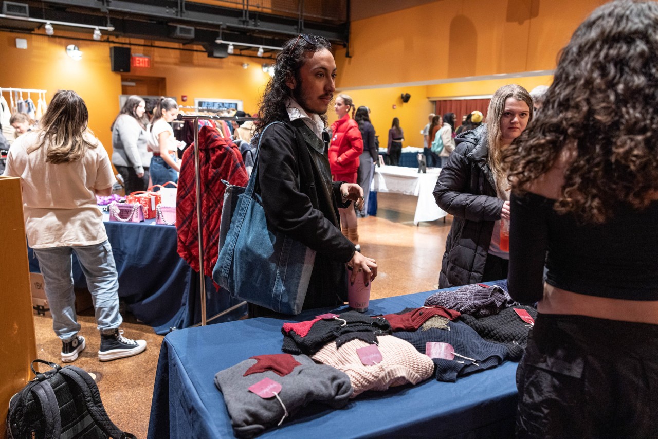 Scenes from the pop-up shop