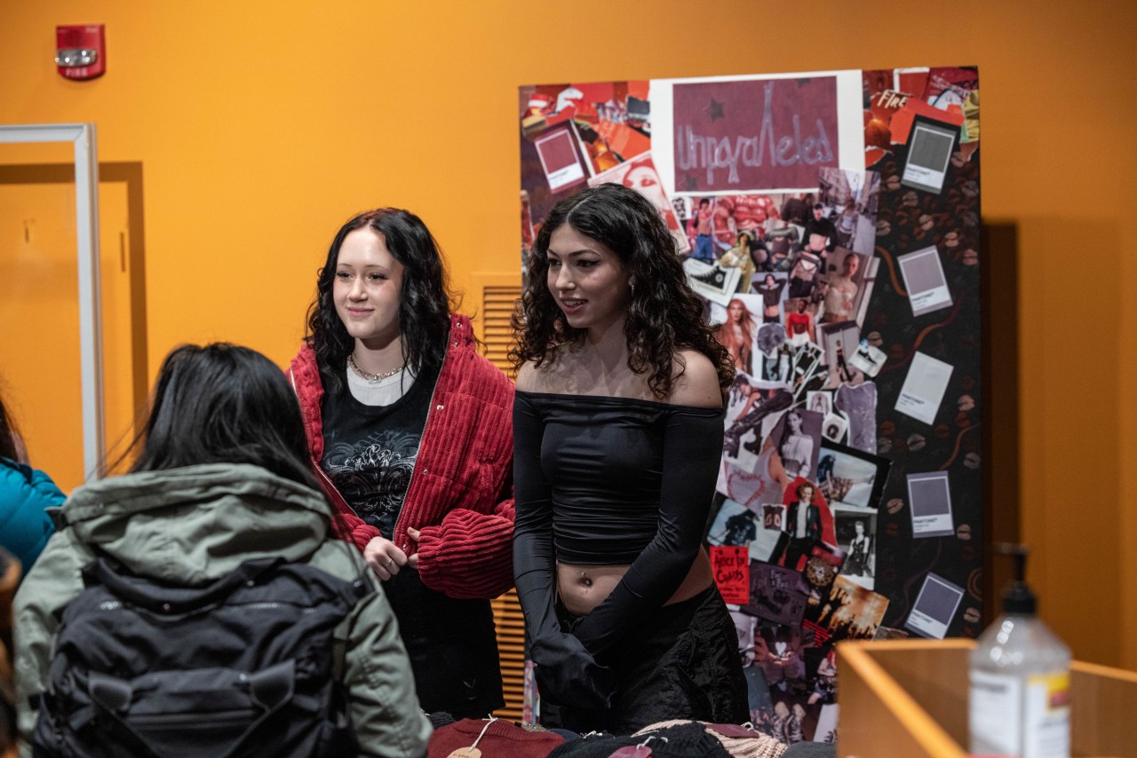 Scenes from the pop-up shop