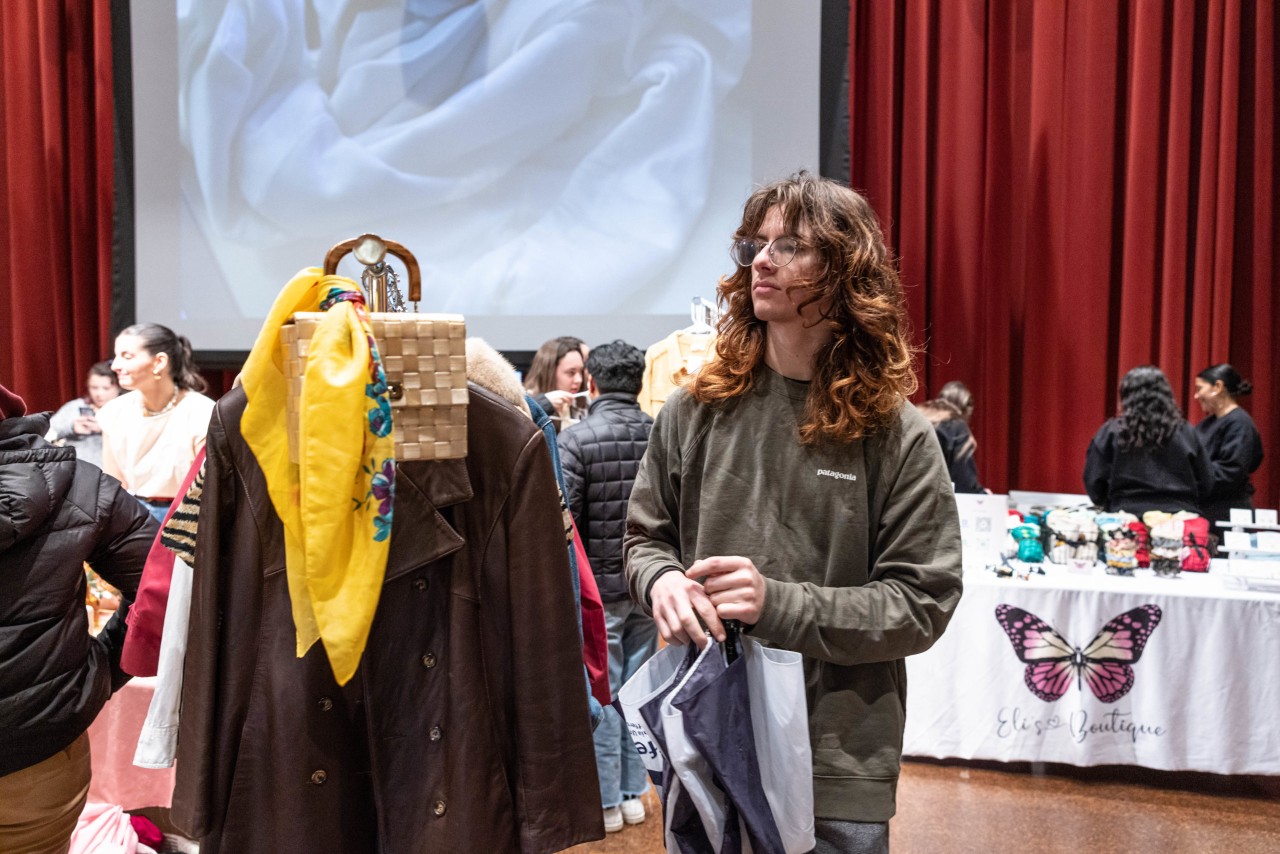 Scenes from the pop-up shop