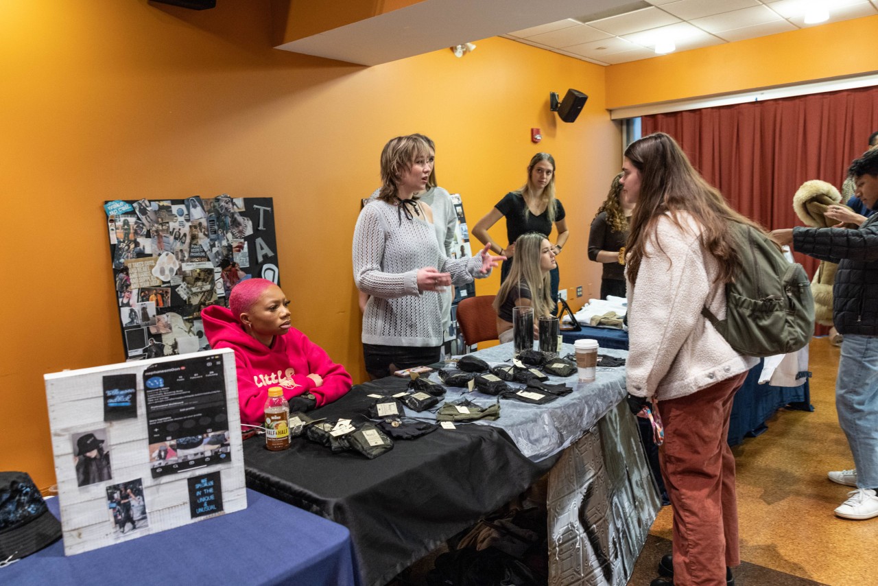 Scenes from the pop-up shop
