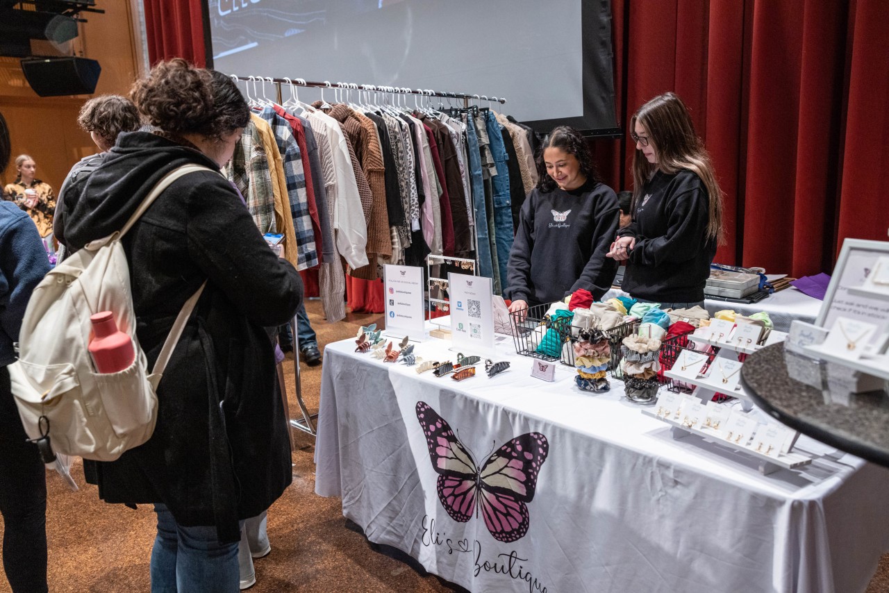 Scenes from the pop-up shop