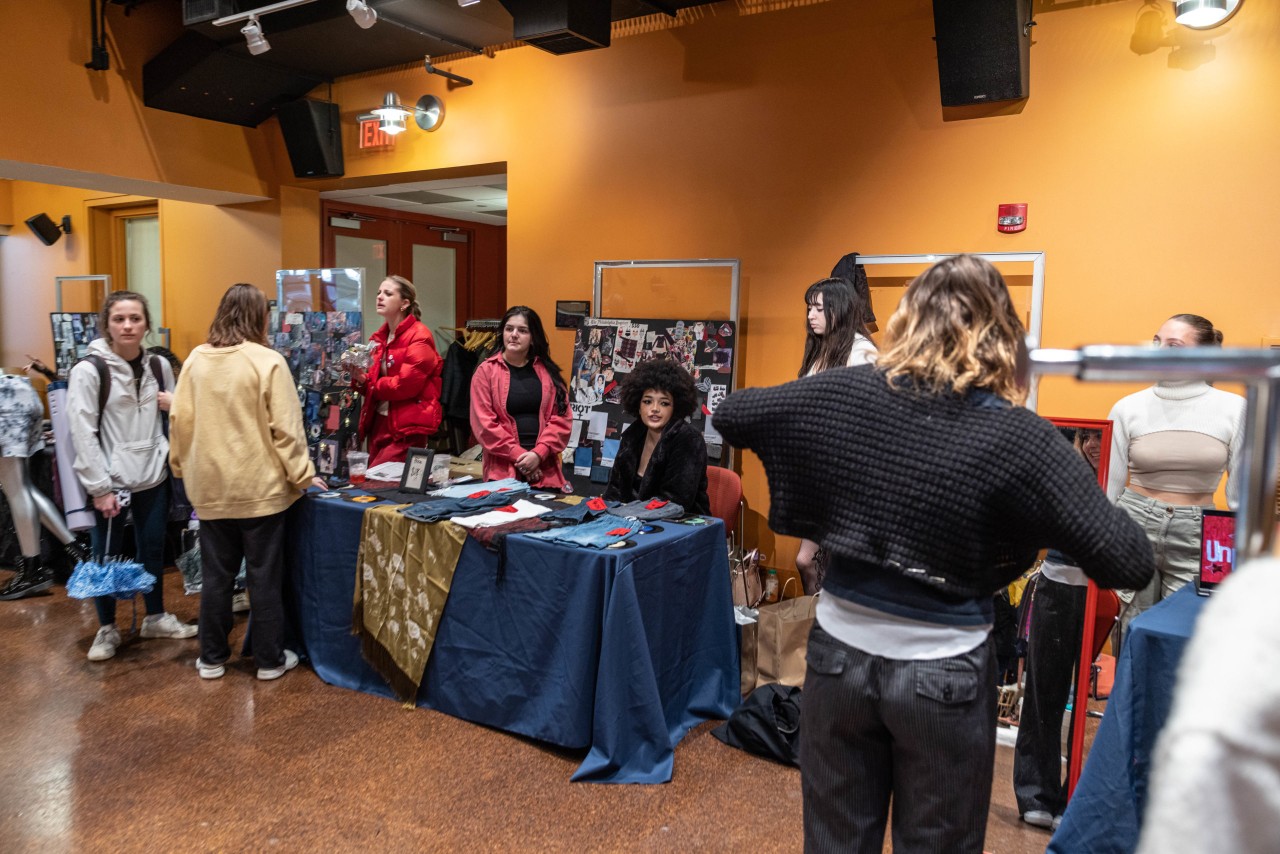 Scenes from the pop-up shop