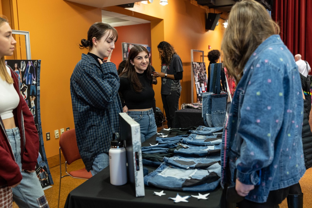 Scenes from the pop-up shop