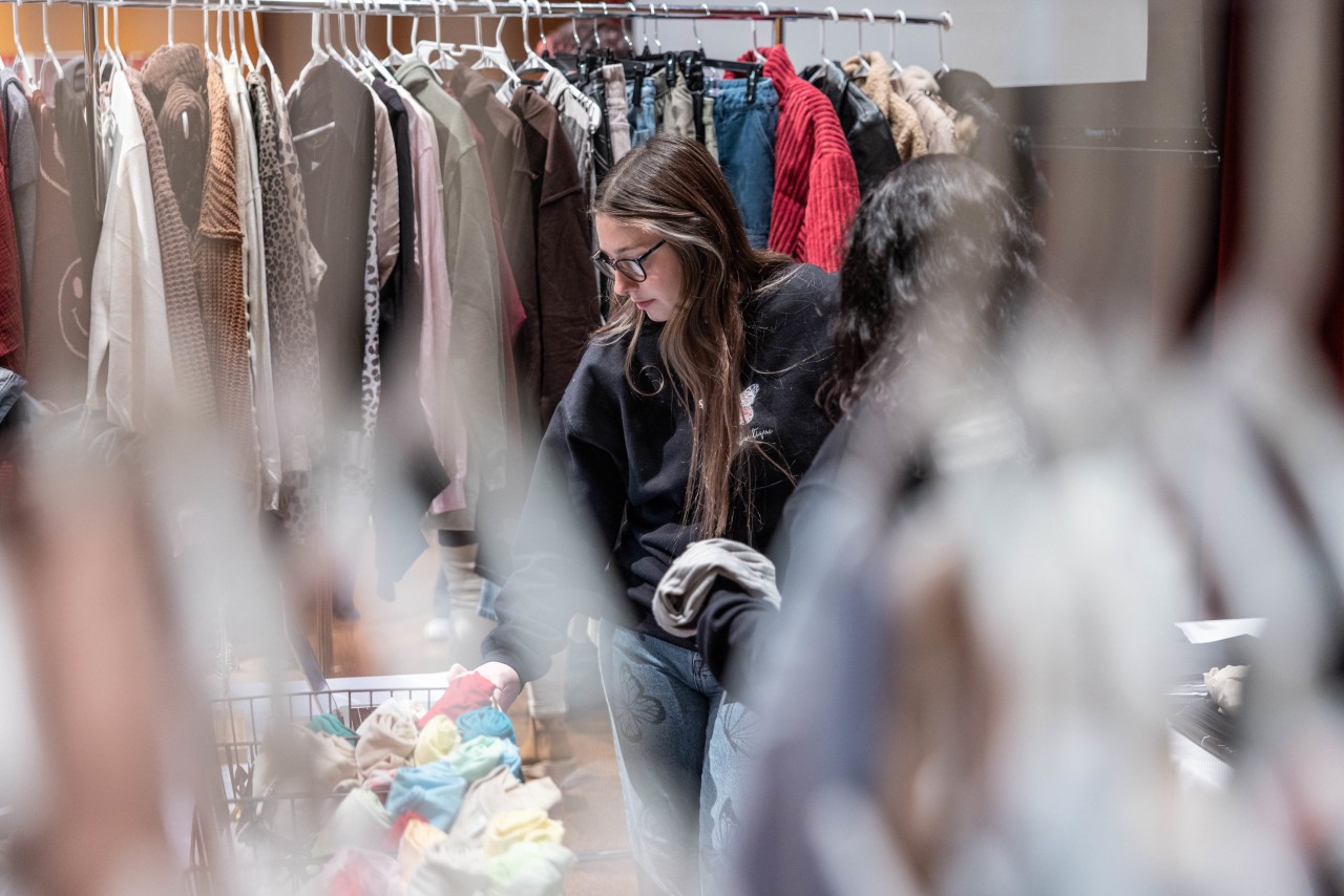 Scenes from the pop-up shop