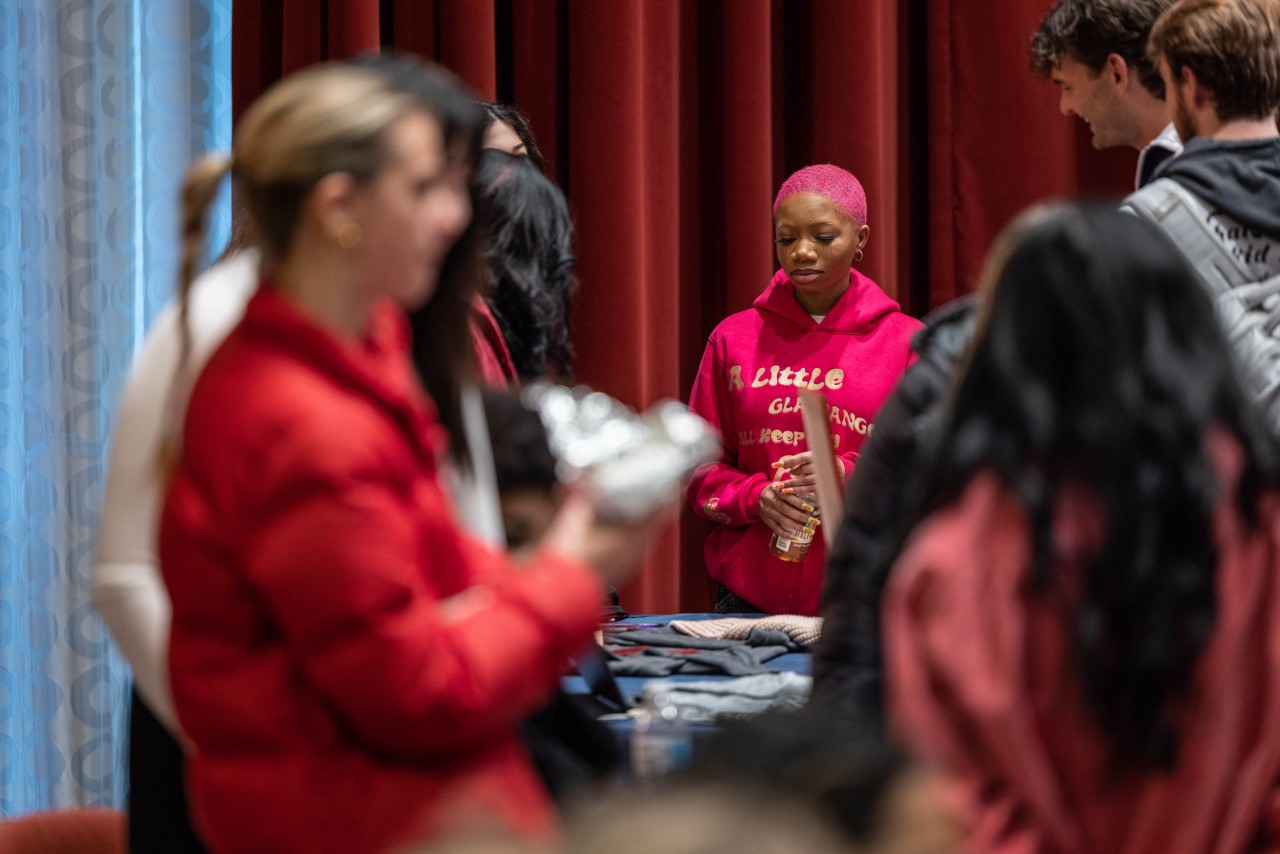 Scenes from the pop-up shop