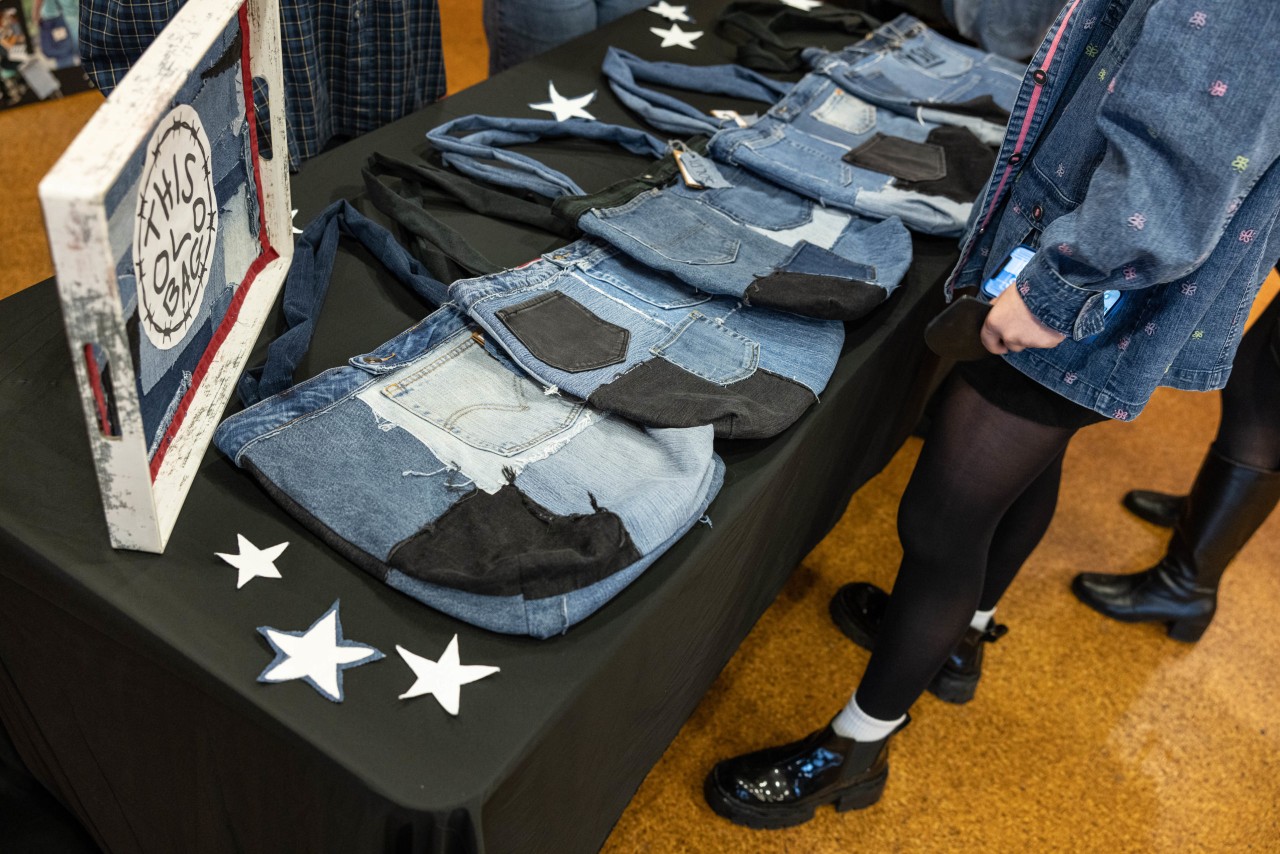 Scenes from the pop-up shop