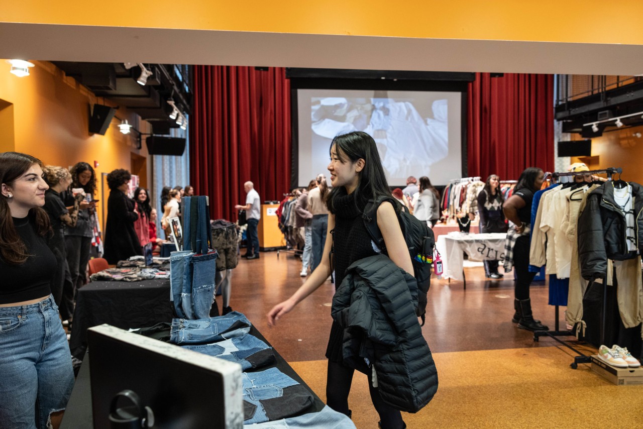 Scenes from the pop-up shop