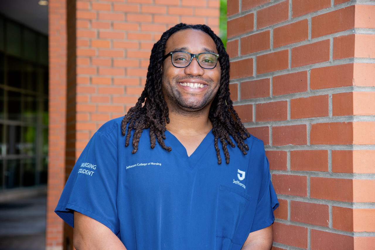 Nursing student Donna Hendrickson Armani Gregory