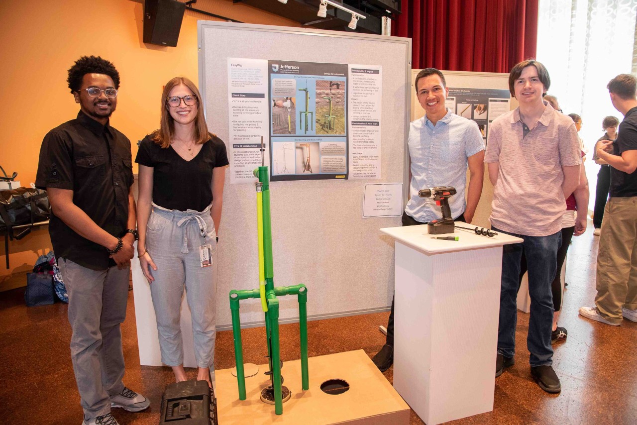 Scenes from Jefferson’s annual Design Assistive Device Project presentation