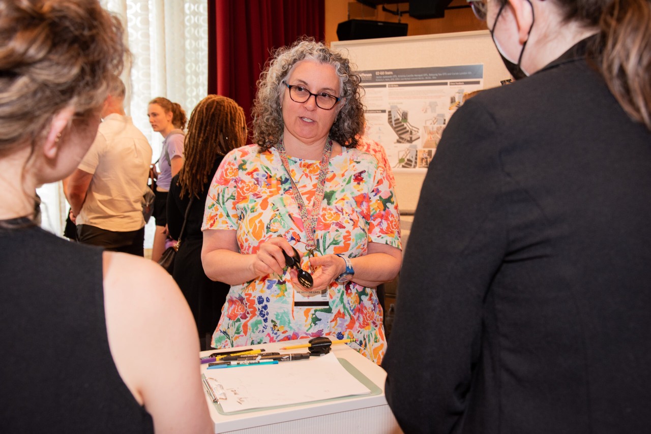 Scenes from Jefferson’s annual Design Assistive Device Project presentation