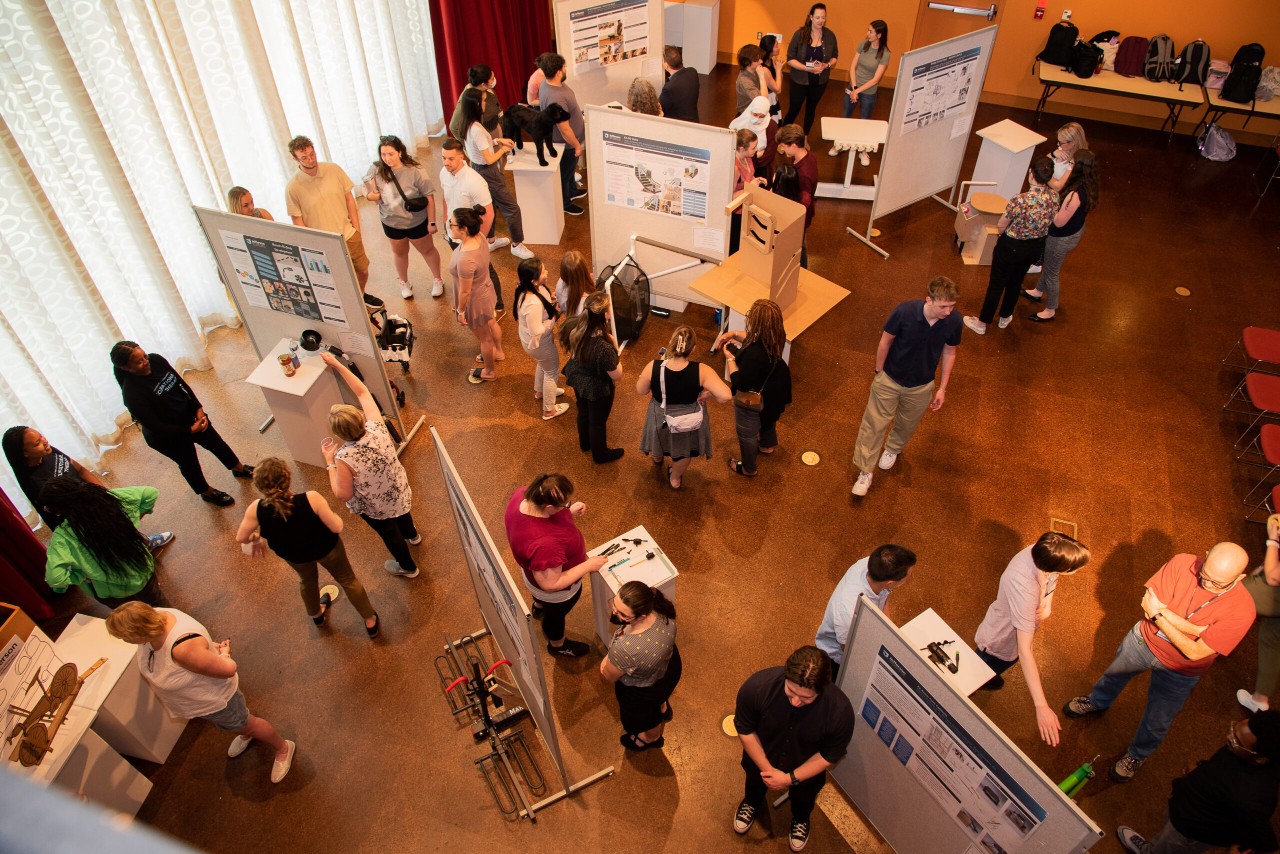 Scenes from Jefferson’s annual Design Assistive Device Project presentation