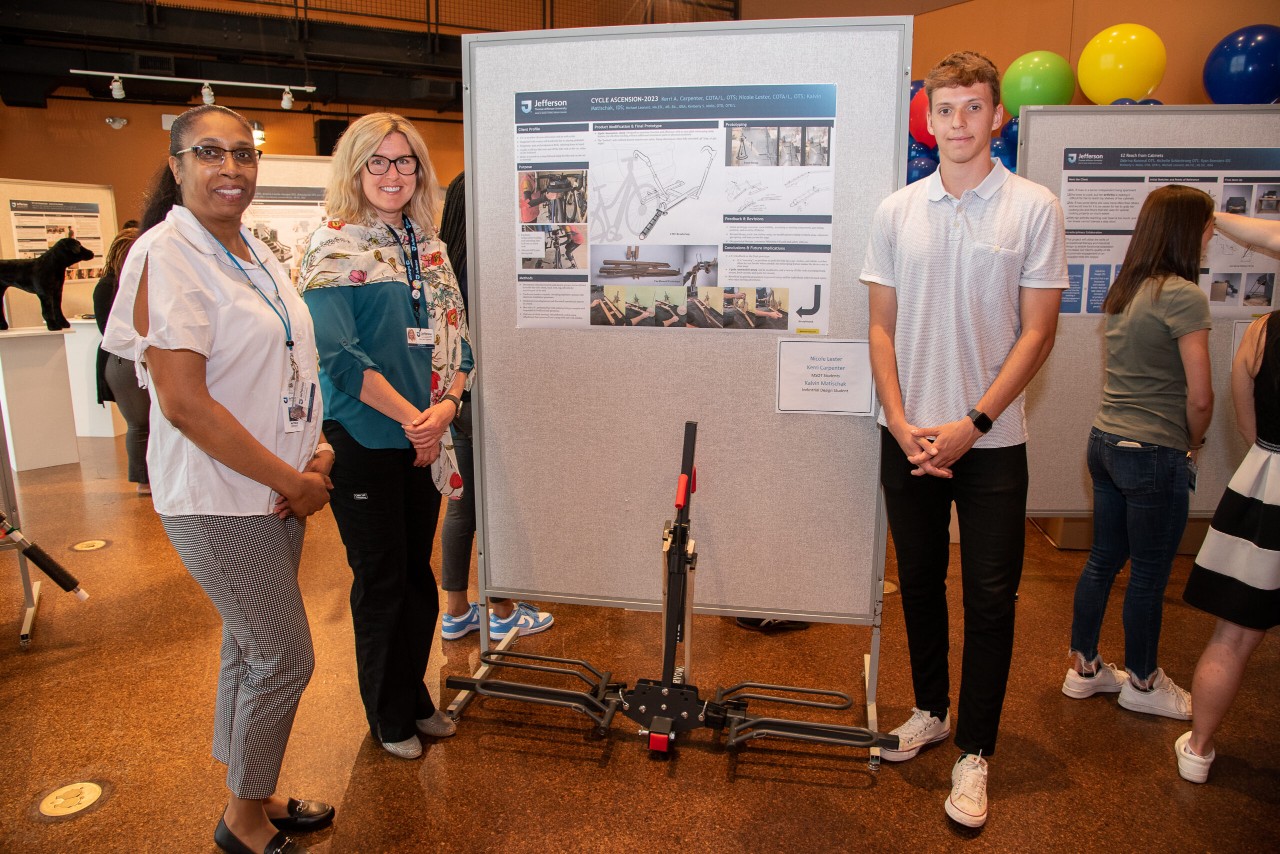 Scenes from Jefferson’s annual Design Assistive Device Project presentation