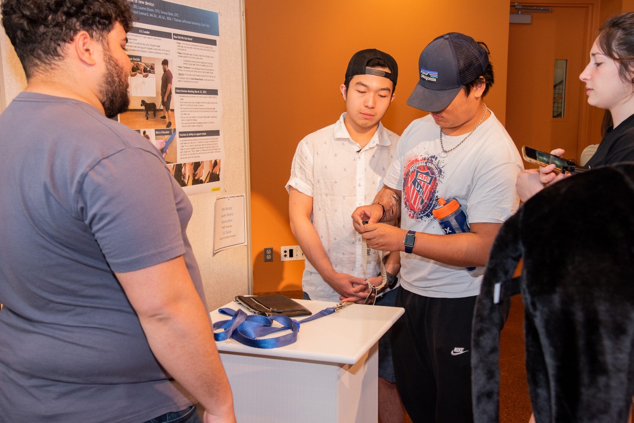 Scenes from Jefferson’s annual Design Assistive Device Project presentation