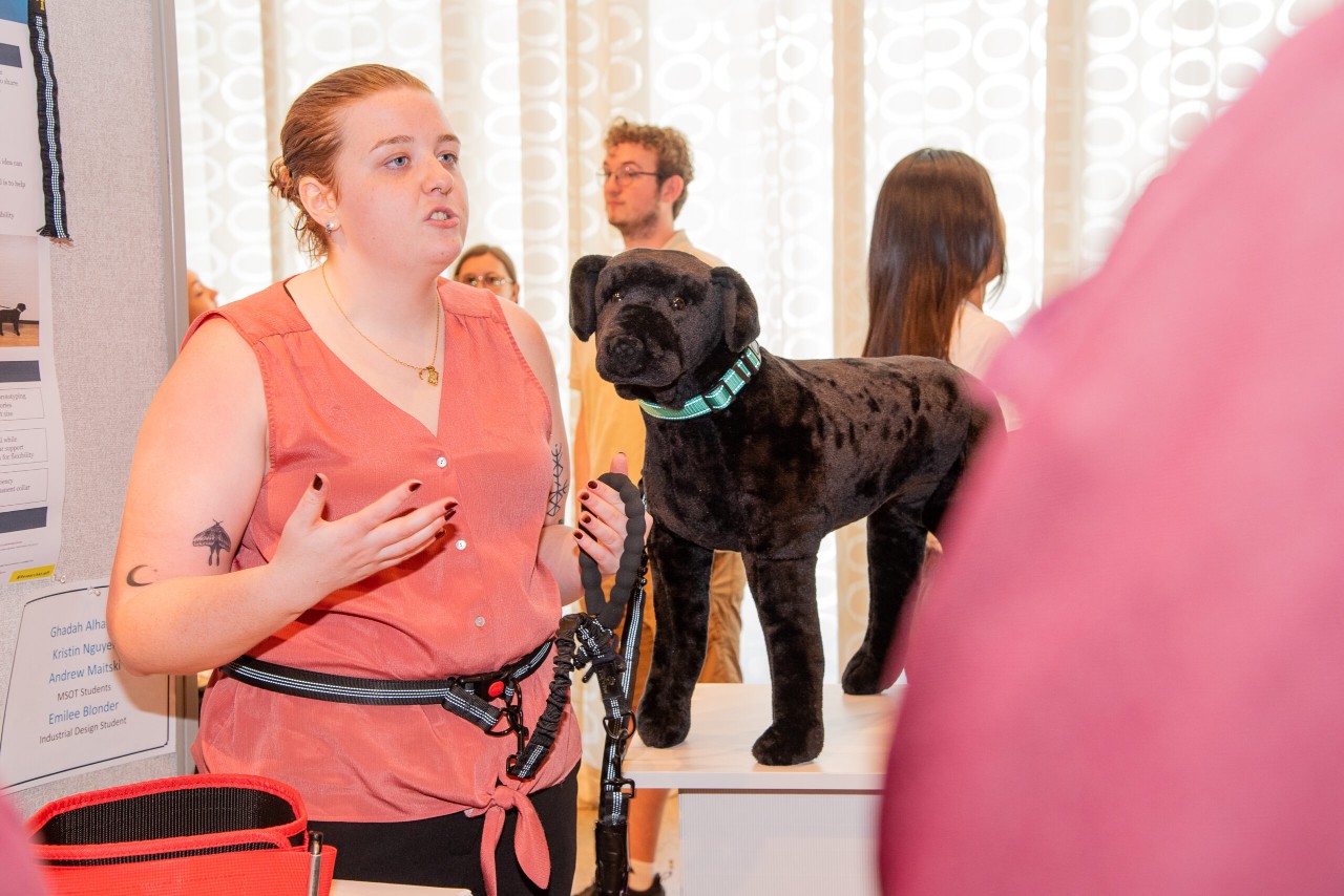 Scenes from Jefferson’s annual Design Assistive Device Project presentation