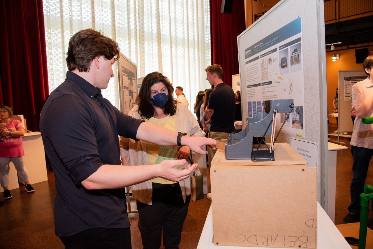 Scenes from Jefferson’s annual Design Assistive Device Project presentation