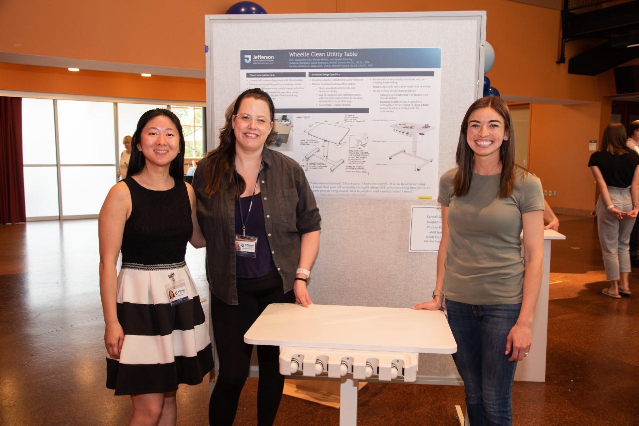 Scenes from Jefferson’s annual Design Assistive Device Project presentation