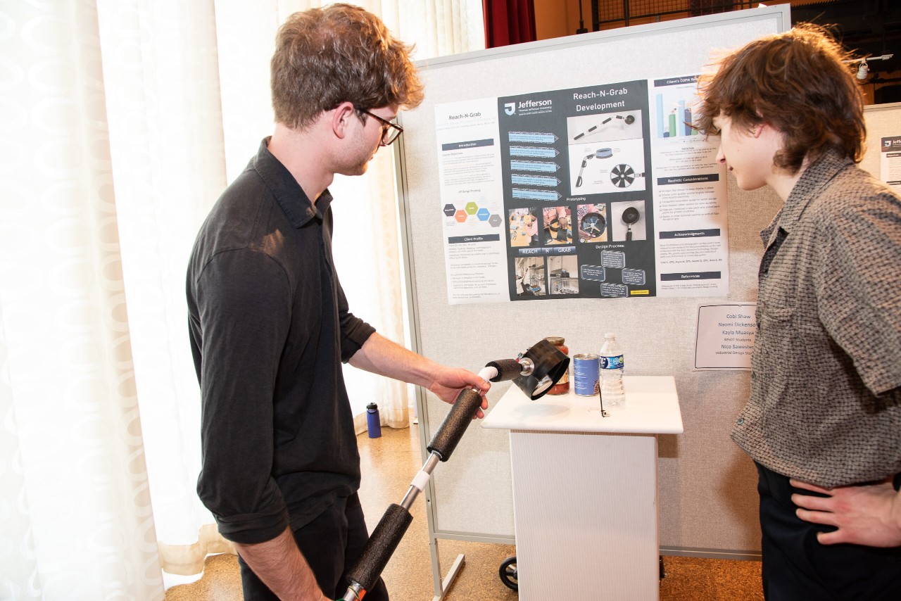 Scenes from Jefferson’s annual Design Assistive Device Project presentation