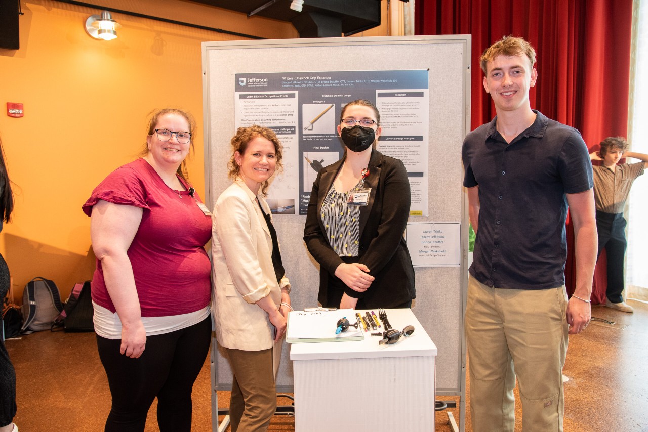 Scenes from Jefferson’s annual Design Assistive Device Project presentation