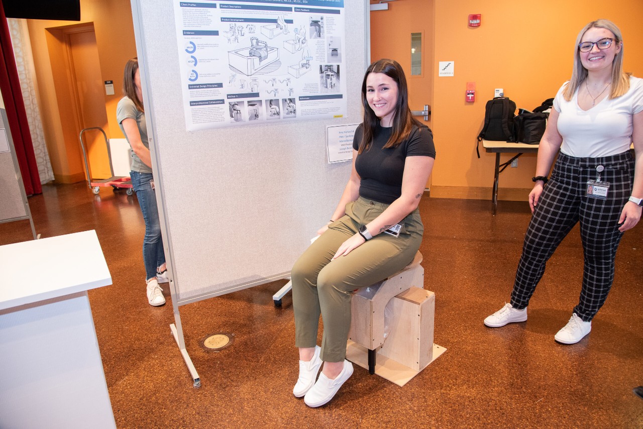 Scenes from Jefferson’s annual Design Assistive Device Project presentation
