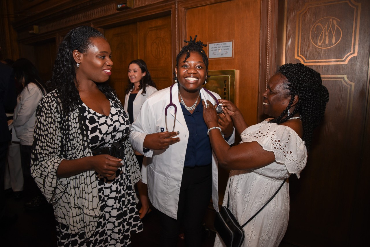 Scenes from the White Coat Ceremony
