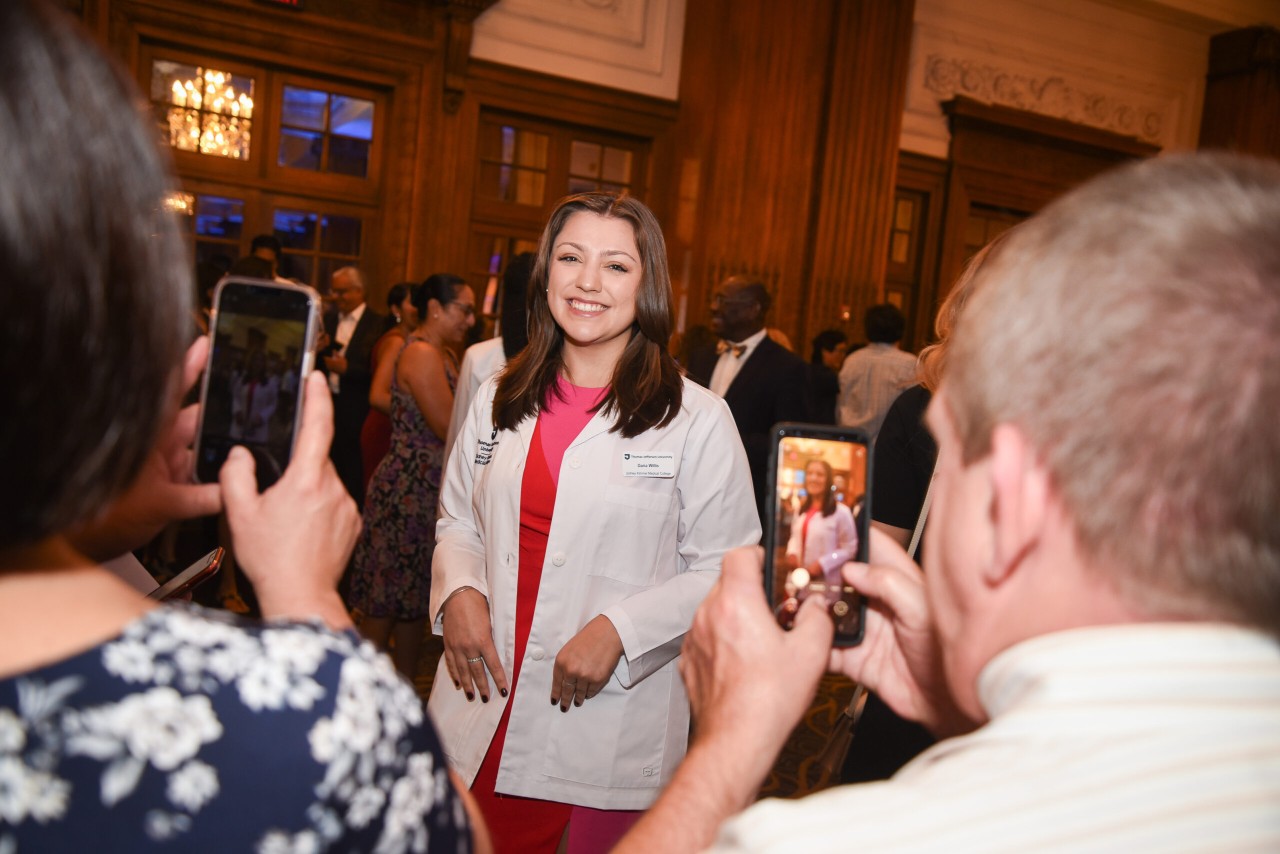 Scenes from the White Coat Ceremony