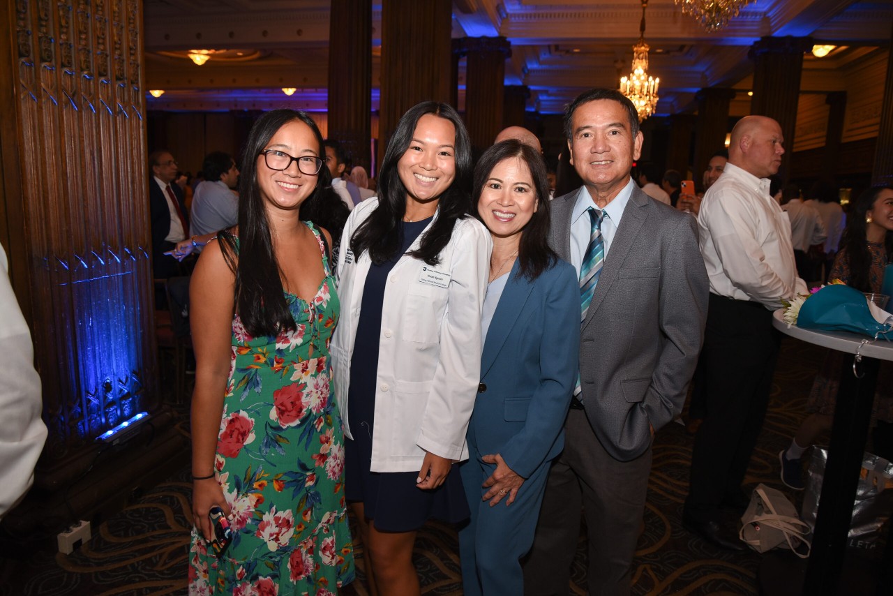 Scenes from the White Coat Ceremony