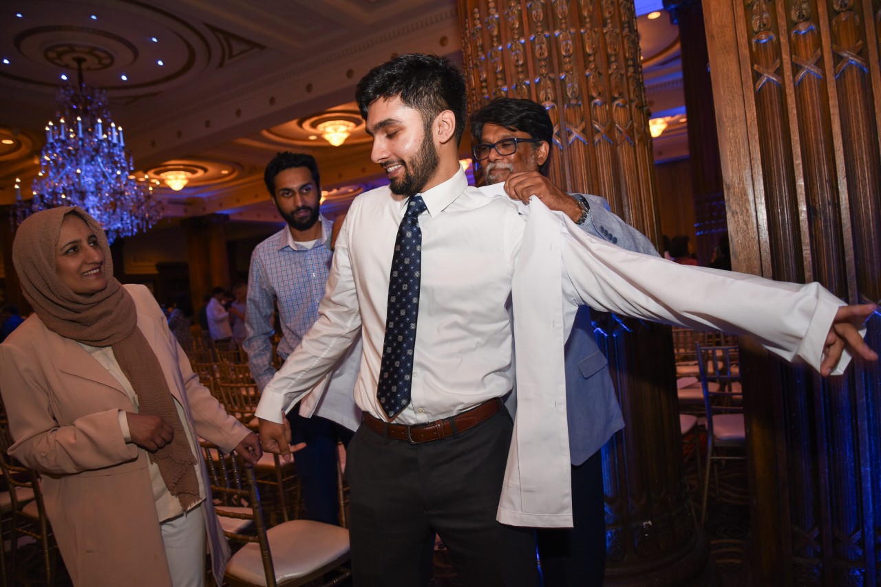 Scenes from the White Coat Ceremony