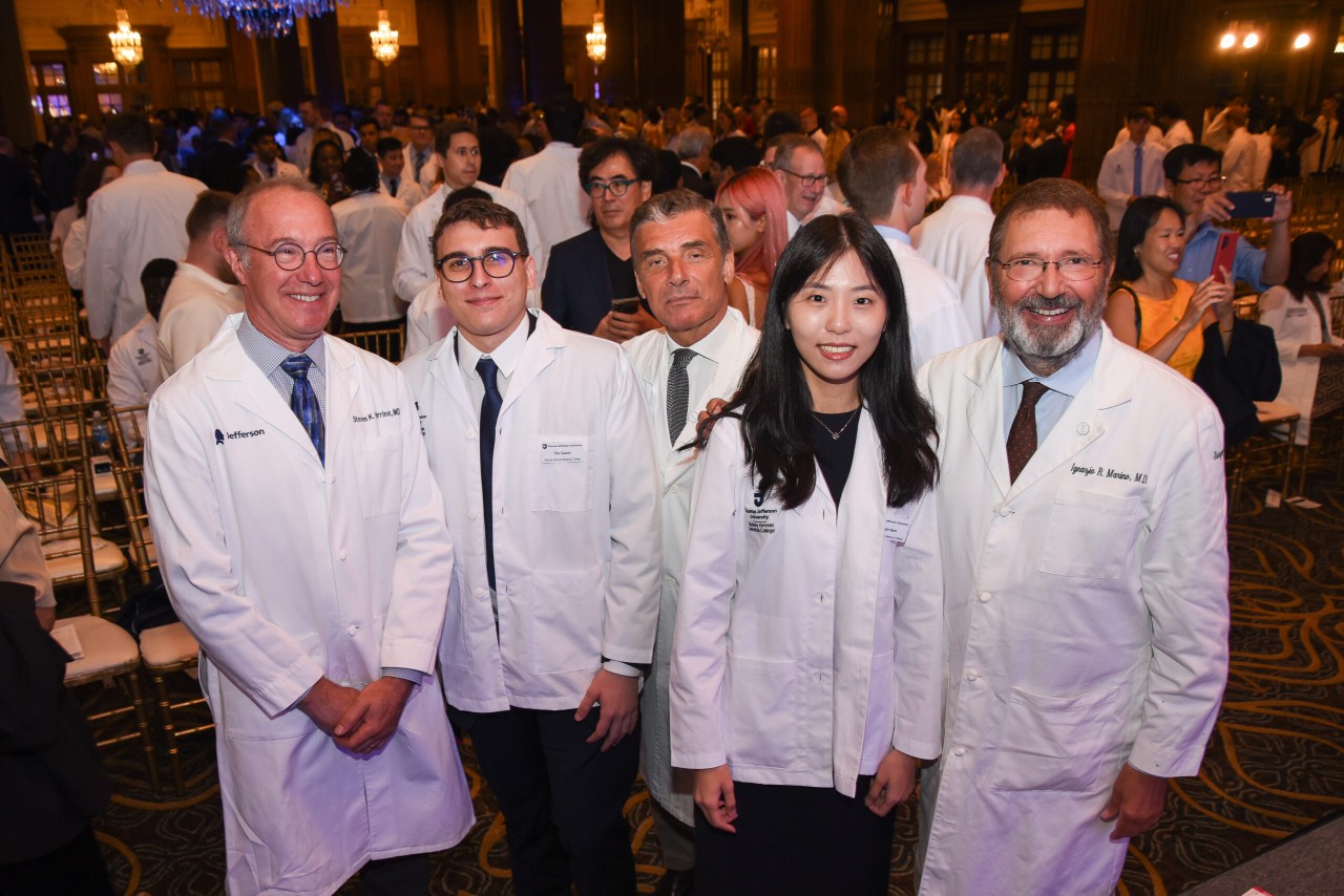 Scenes from the White Coat Ceremony