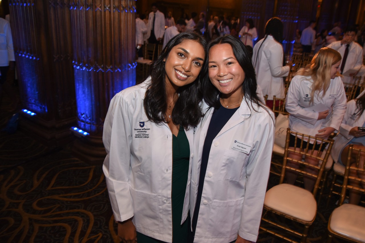 Scenes from the White Coat Ceremony