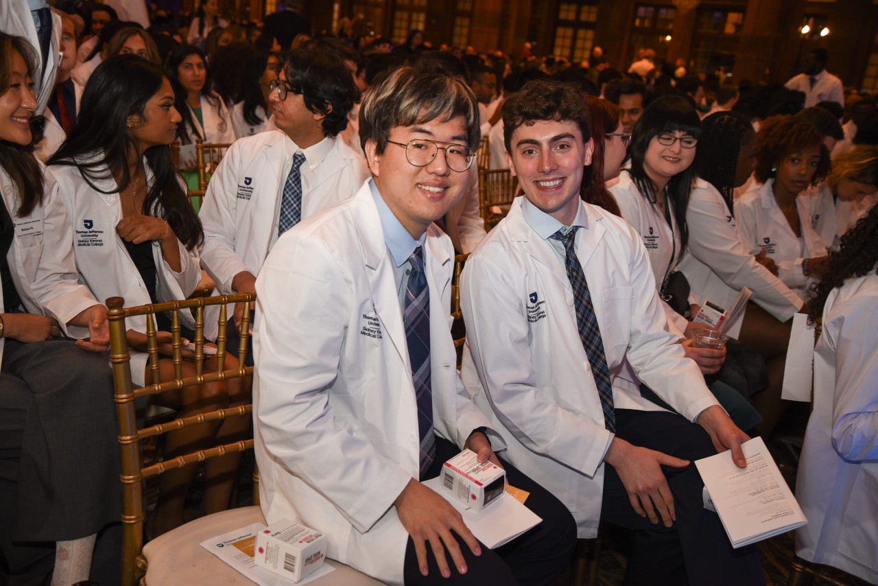 Scenes from the White Coat Ceremony