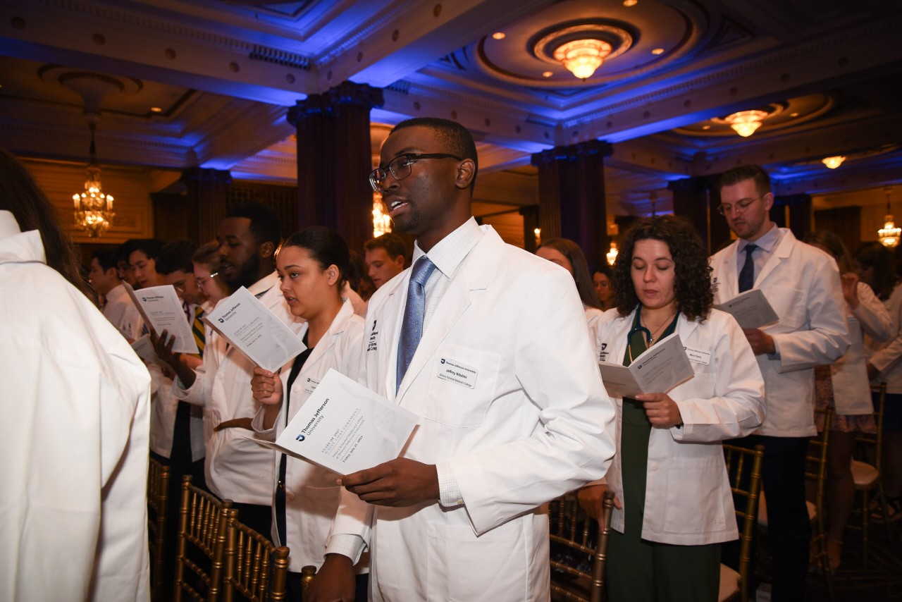 Scenes from the White Coat Ceremony