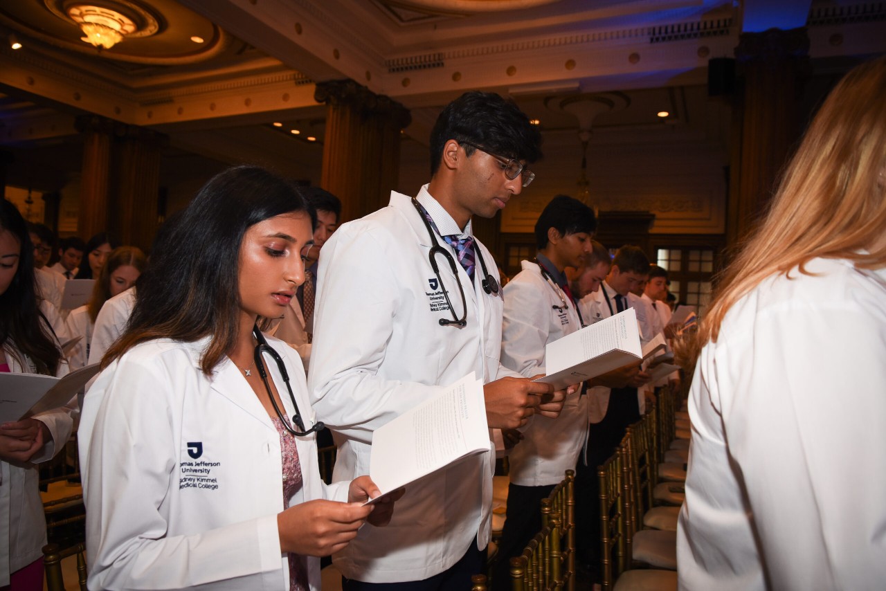 Scenes from the White Coat Ceremony