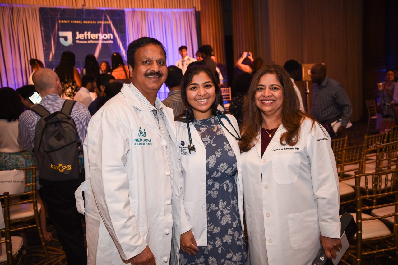 Scenes from the White Coat Ceremony