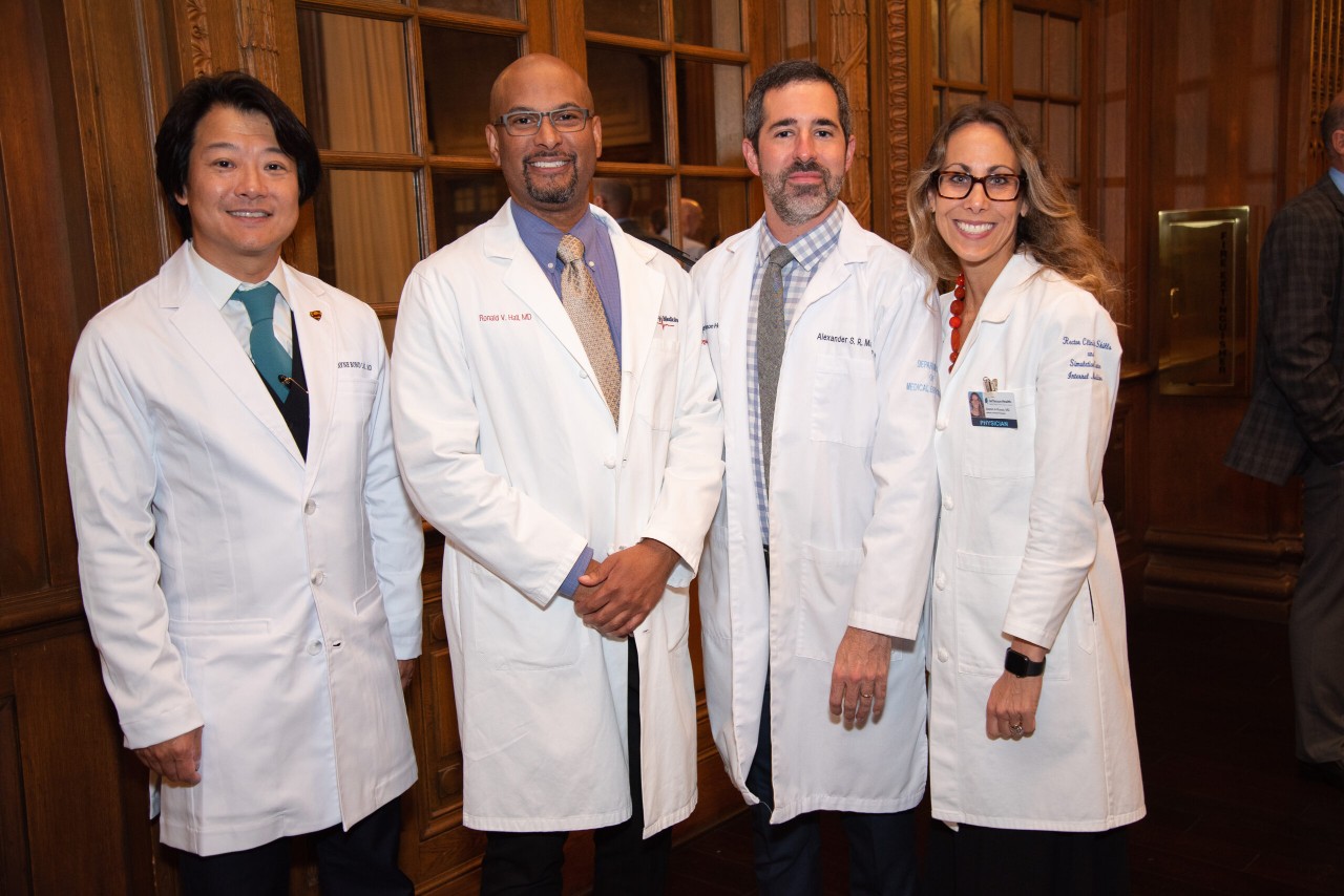 Scenes from the White Coat Ceremony