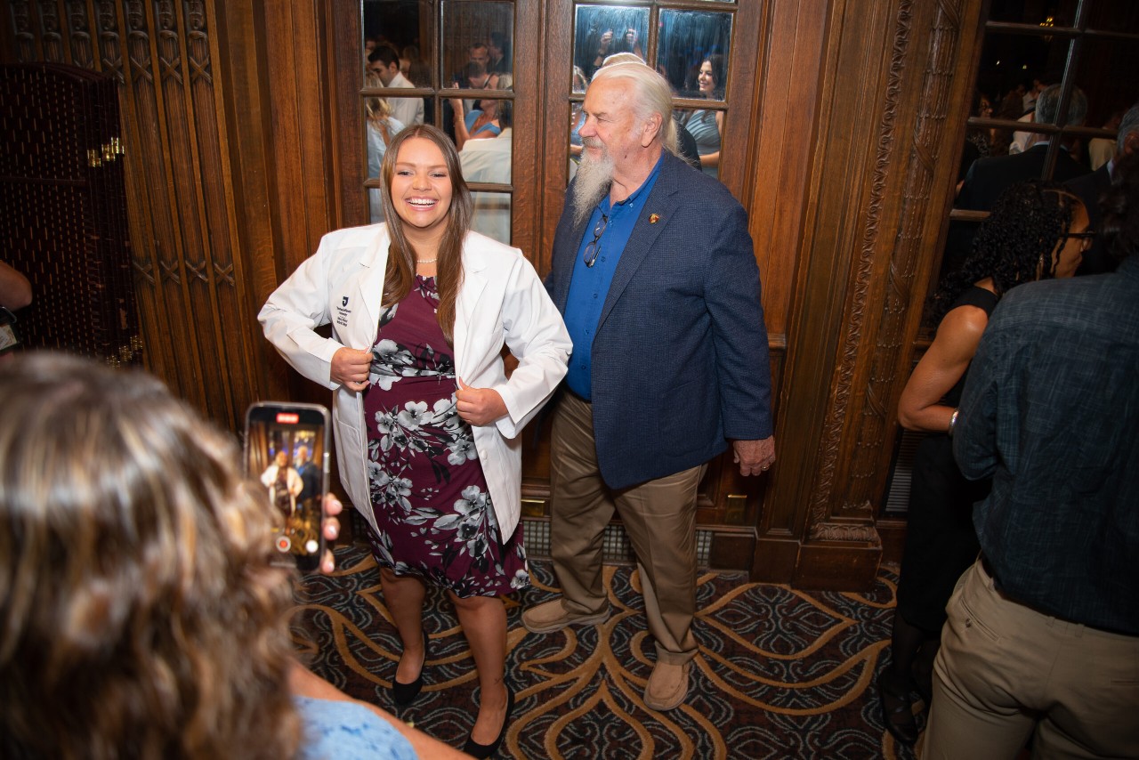 Scenes from the White Coat Ceremony