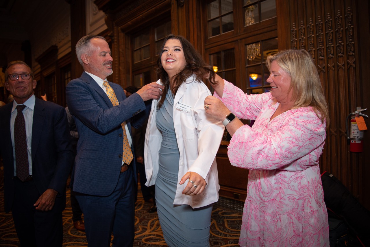 Scenes from the White Coat Ceremony